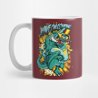 Alien T-Shirt Design Mug